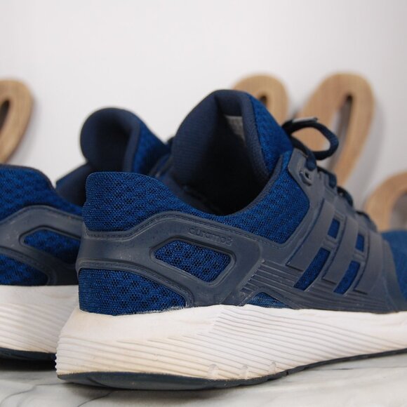 Adidas Mens Cloudfoam Ortholite Running Sneaker Shoes Blue White BB4659 Size 11 - Picture 4 of 13